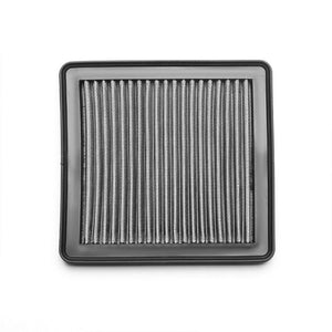 Silver Washable/Reusable Drop-In Panel Air Filter For 06-15 Civic 1.3/1.5 Hybrid-Performance-BuildFastCar