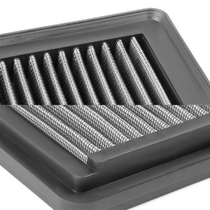 Silver Washable/Reusable Drop-In Panel Air Filter For 06-15 Civic 1.3/1.5 Hybrid-Performance-BuildFastCar