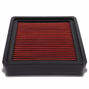 Reusable Red High Flow Drop-In Panel Air Filter For Mitsubishi 93-96 Mirage 1.5L-Performance-BuildFastCar
