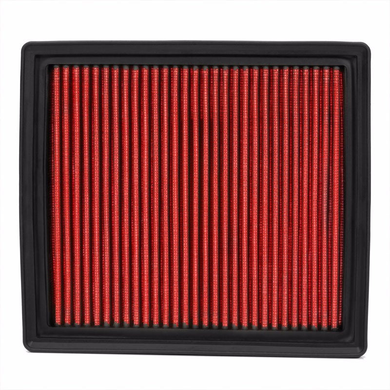 Reusable Red High Flow Drop-In Panel Air Filter For Mitsubishi 93-96 Mirage 1.5L-Performance-BuildFastCar