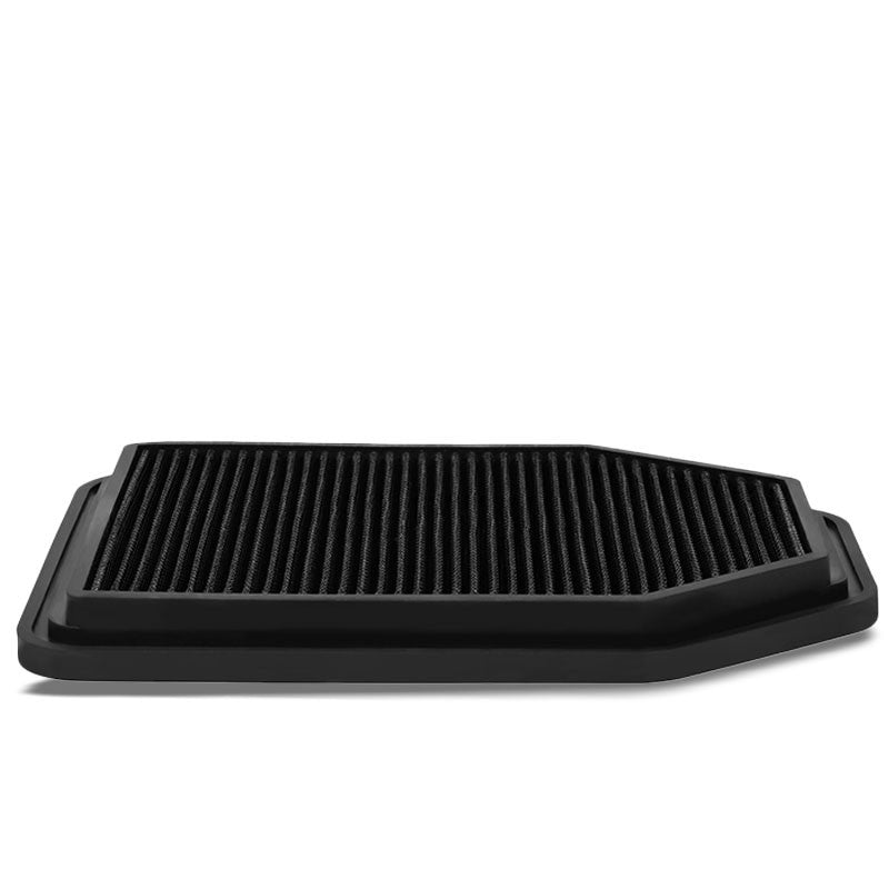 Reusable Black High Flow Drop-In Panel Air Filter For 07-17 Wrangler 3.6/3.8L-Performance-BuildFastCar