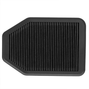 Reusable Black High Flow Drop-In Panel Air Filter For 07-17 Wrangler 3.6/3.8L-Performance-BuildFastCar