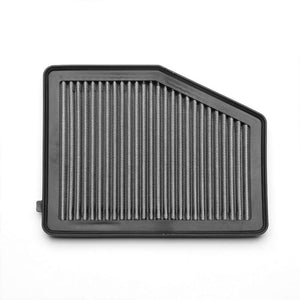 Silver Washable/Reusable Airbox Drop-In Panel Air Filter For 12-15 Civic 1.8L-Performance-BuildFastCar