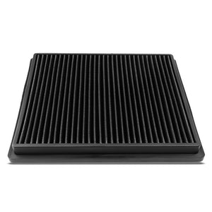 Black High Flow Washable/Reusable AirBox DropIn Panel Air Filter For 13-16 GS350-Performance-BuildFastCar