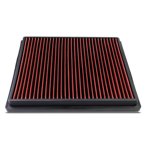 Red High Flow Washable/Reusable AirBox Drop-In Panel Air Filter For 15-17 RC350-Performance-BuildFastCar