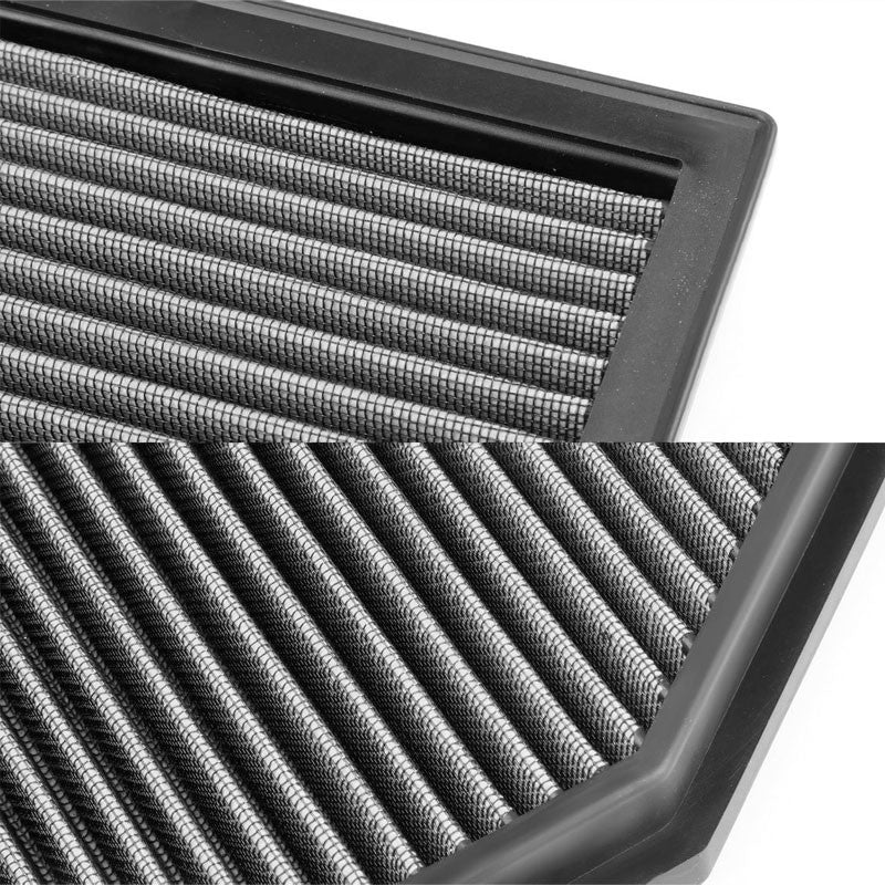 Silver High Flow Washable/Reusable Drop-In Panel Air Filter For 13-16 GS450h-Performance-BuildFastCar