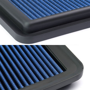 Blue High Flow Washable/Reusable AirBox DropIn Panel Air Filter For 11-15 Sonata-Performance-BuildFastCar