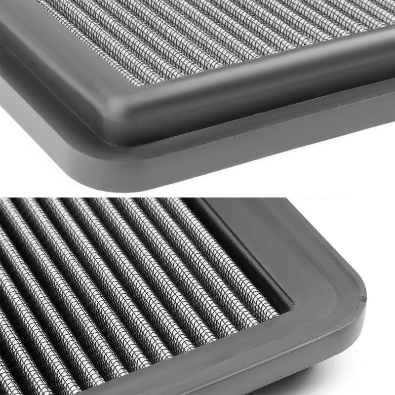Silver High Flow Washable/Reusable Drop-In Panel Air Filter For 11-13 Sorento-Performance-BuildFastCar