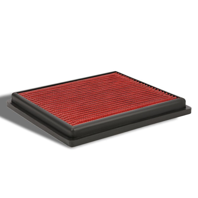 Reusable Red High Flow Drop-In Panel Air Filter For Toyota 14-17 Highlander-Performance-BuildFastCar