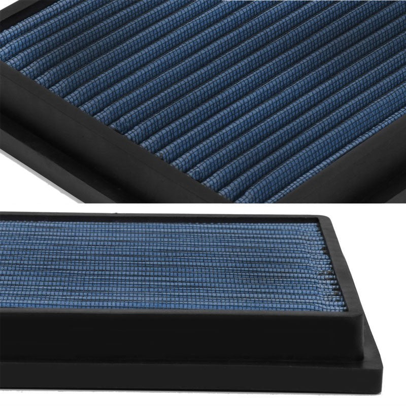 Reusable Blue High Flow Drop-In Panel Air Filter For Toyota 10-15 Prius 1.8L-Performance-BuildFastCar