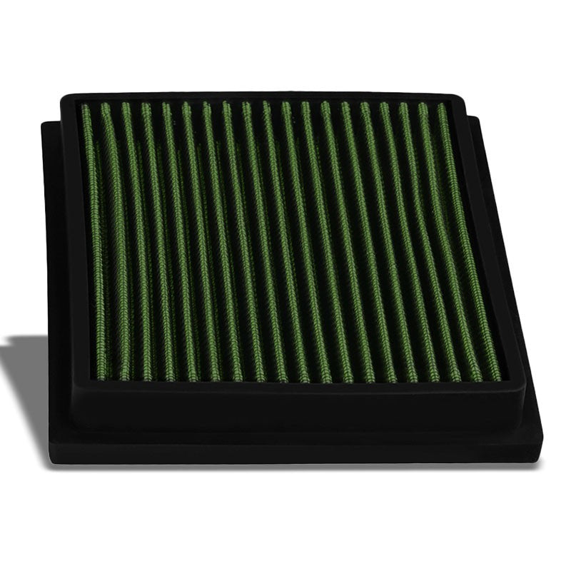 Reusable Green High Flow Drop-In Panel Air Filter For Toyota 10-15 Prius 1.8L-Performance-BuildFastCar