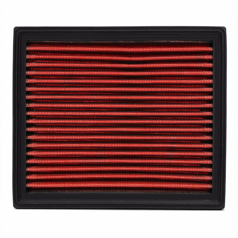Reusable Red High Flow Drop-In Panel Air Filter For Toyota 10-15 Prius 1.8L-Performance-BuildFastCar