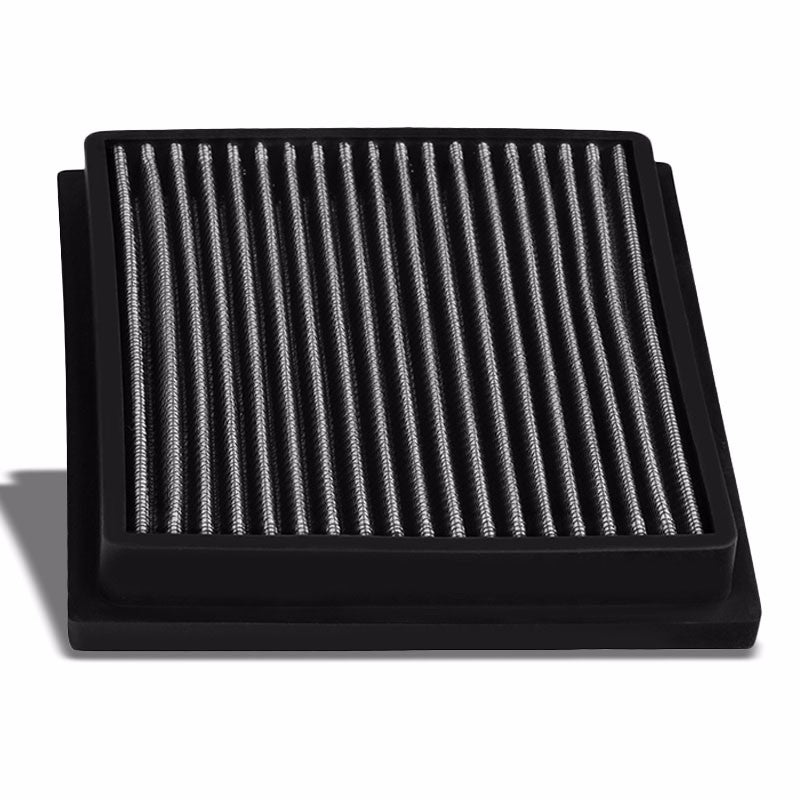 Reusable Silver High Flow Drop-In Panel Air Filter For Toyota 10-15 Prius 1.8L-Performance-BuildFastCar