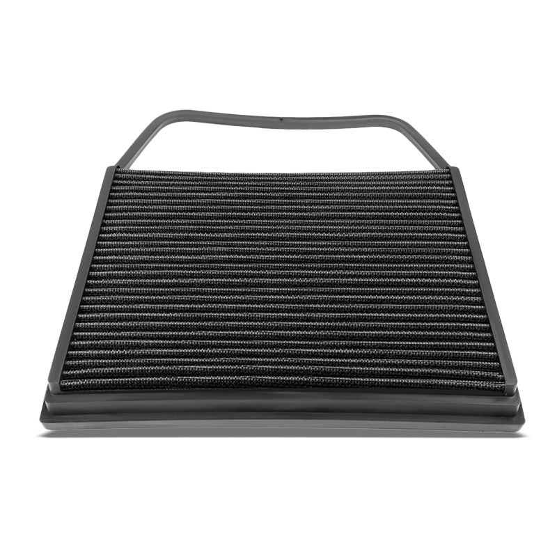 Black High Flow Washable/Reuse Drop-In Panel Air Filter For 09-16 BMW Z4 3.0L-Performance-BuildFastCar