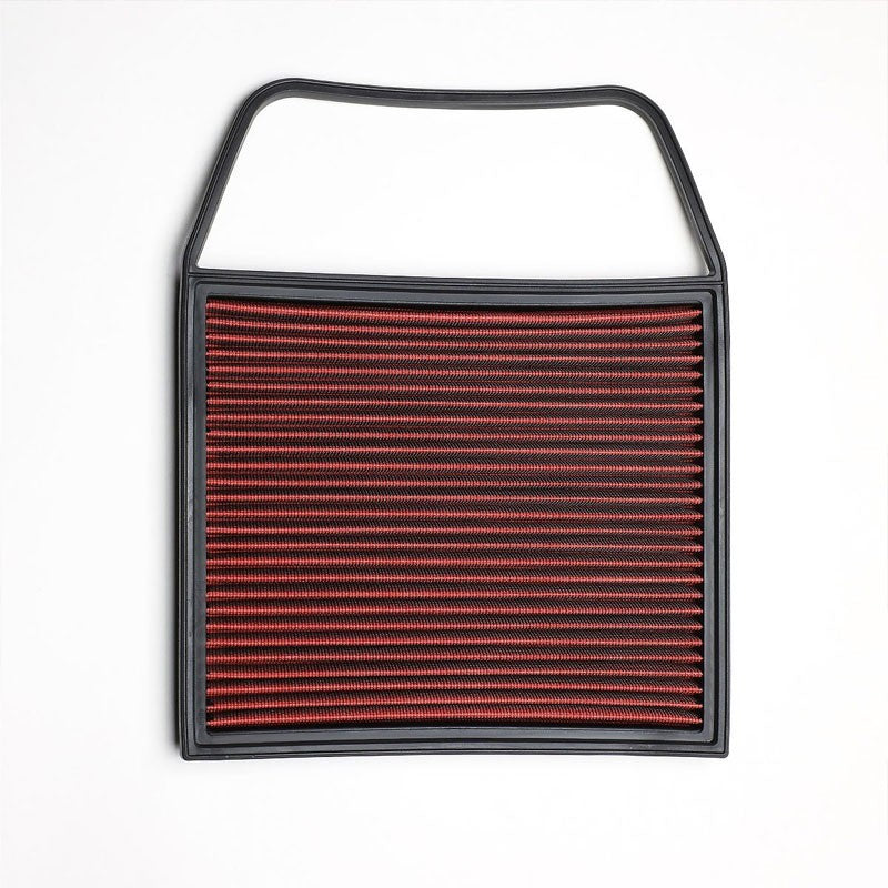 Red High Flow Washable/Reusable Drop-In Panel Air Filter For 11-14 BMW 335i 3.0L-Performance-BuildFastCar