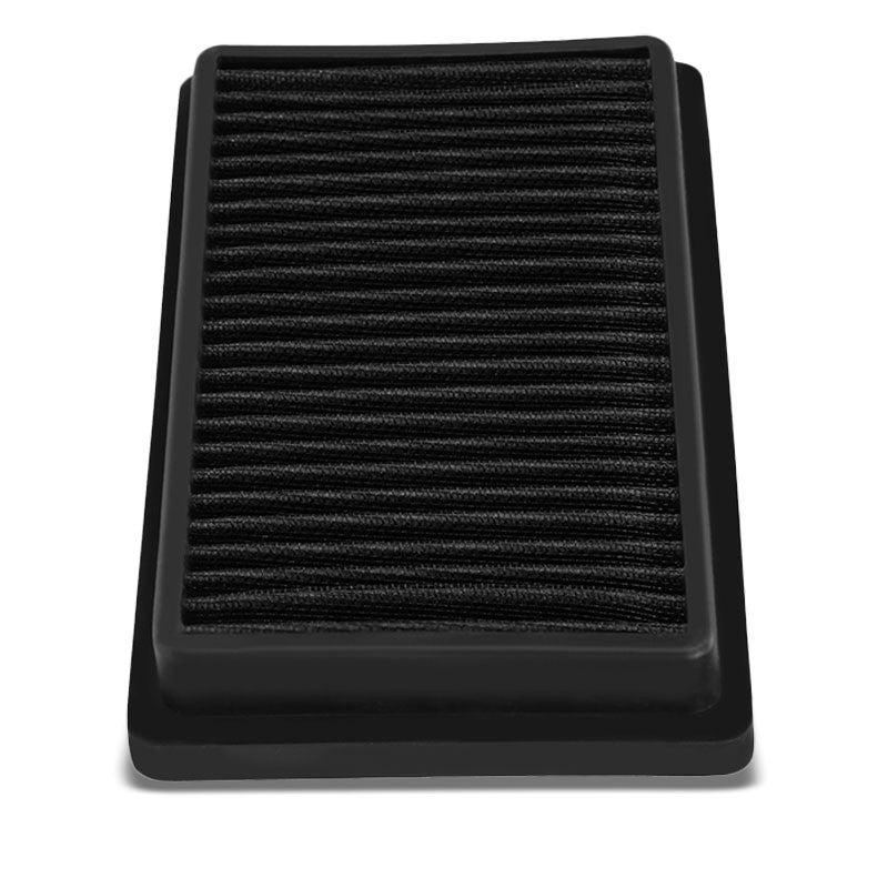 Reusable Black High Flow Drop-In Panel Air Filter For 07-12 Versa/09-14 Cube-Performance-BuildFastCar