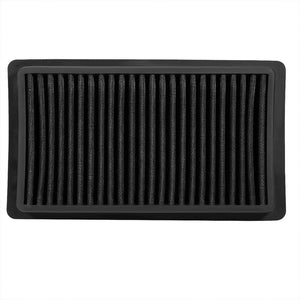 Reusable Black High Flow Drop-In Panel Air Filter For 07-12 Versa/09-14 Cube-Performance-BuildFastCar