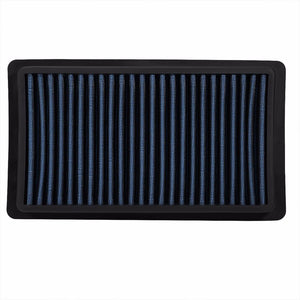 Reusable Blue High Flow Drop-In Panel Air Filter For 07-12 Versa/09-14 Cube-Performance-BuildFastCar