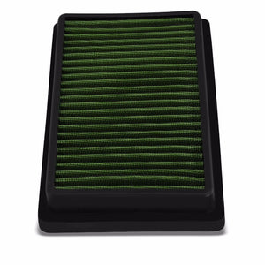 Reusable Green High Flow Drop-In Panel Air Filter For 07-12 Versa/09-14 Cube-Performance-BuildFastCar
