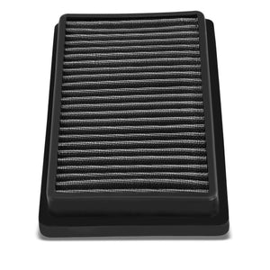 Reusable Silver High Flow Drop-In Panel Air Filter For 07-12 Versa/09-14 Cube-Performance-BuildFastCar