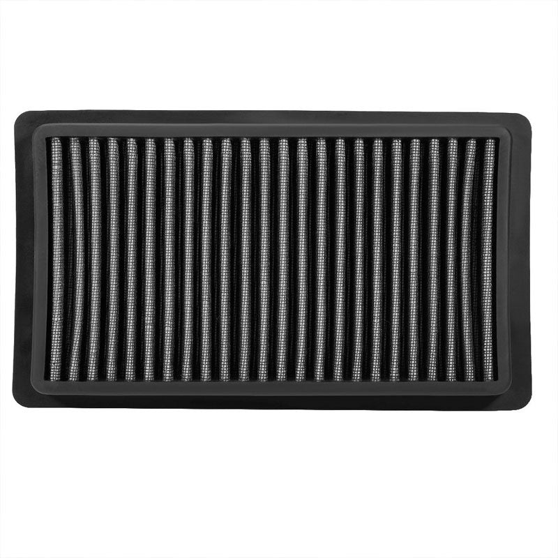 Reusable Silver High Flow Drop-In Panel Air Filter For 07-12 Versa/09-14 Cube-Performance-BuildFastCar