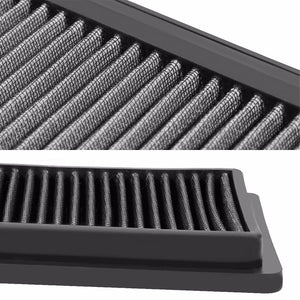Reusable Silver High Flow Drop-In Panel Air Filter For 07-12 Versa/09-14 Cube-Performance-BuildFastCar