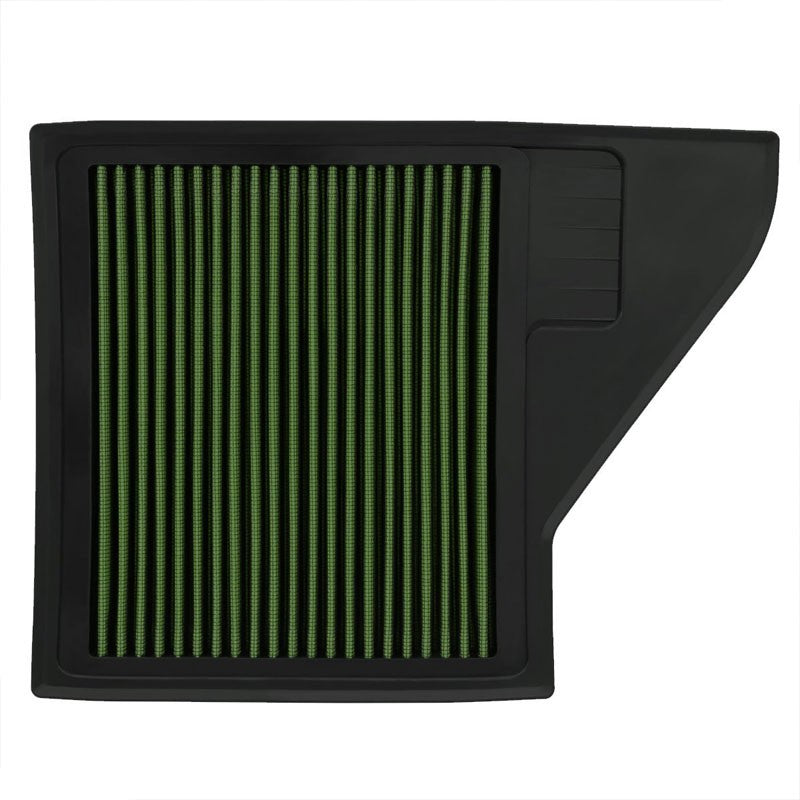 Reusable Green High Flow Drop-In Air Filter For Mustang 10 4.6L/11-14 3.7/5.0L-Performance-BuildFastCar