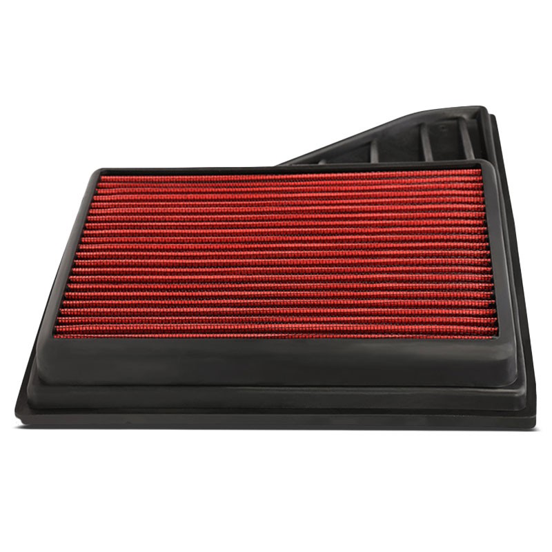 Reusable Red High Flow Drop-In Air Filter For Mustang 10 4.6L/11-14 3.7/5.0L-Performance-BuildFastCar