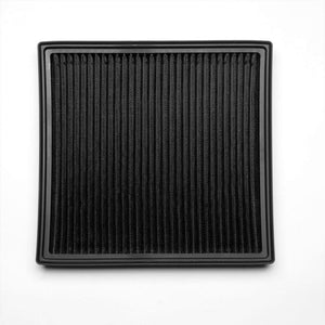 Black High Flow Washable Airbox DropIn Panel Air Filter For 11-17 535i 3.0 Turbo-Performance-BuildFastCar