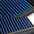Blue High Flow Washable Airbox Drop-In Panel Air Filter For 11-17 X3 3.0L Turbo-Performance-BuildFastCar