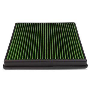 Green High Flow Washable Airbox Drop-In Panel Air Filter For 15-17 X4 3.0L Turbo-Performance-BuildFastCar