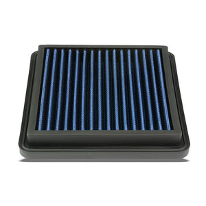 Blue High Flow Washable/Reusable Drop-In Panel Air Filter For 09-13 FIT 1.5L-Performance-BuildFastCar