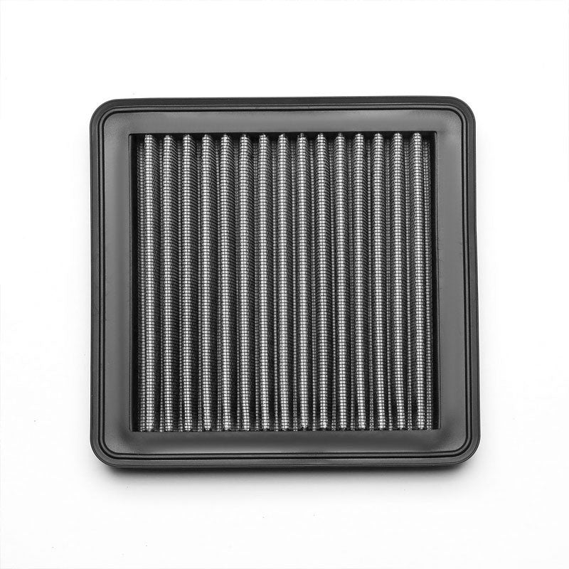 Silver High Flow Washable/Reusable Drop-In Panel Air Filter For 09-13 FIT 1.5L-Performance-BuildFastCar