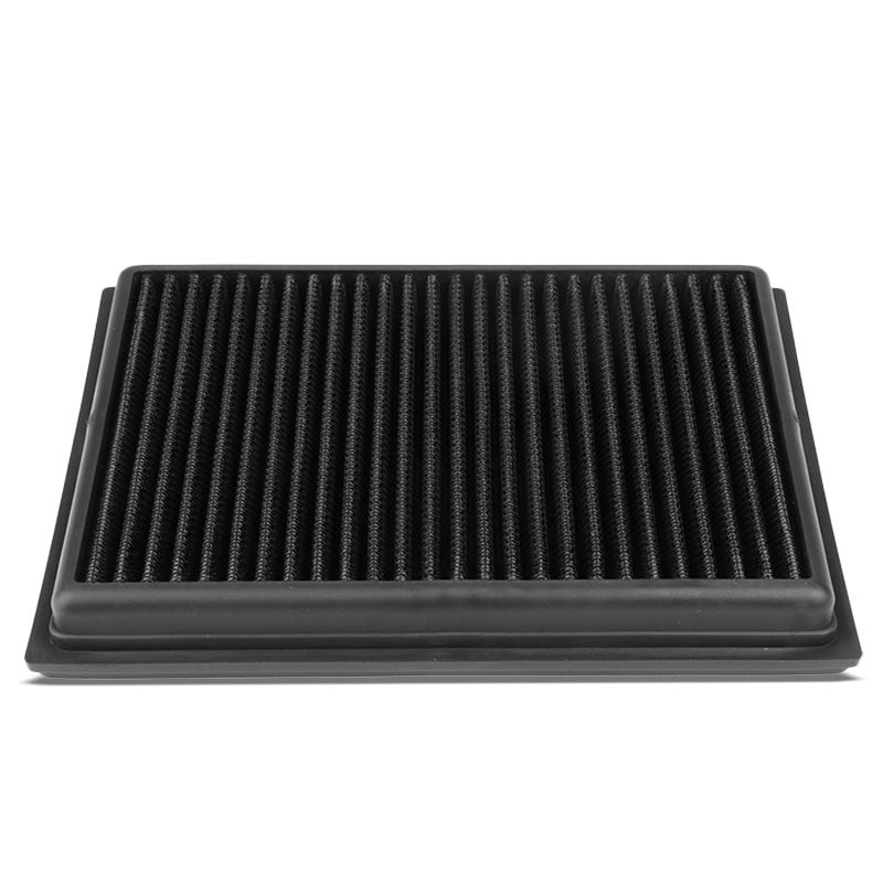 Black High Flow Washable/Reusable Airbox DropIn Panel Air Filter For 09-12 FX35-Performance-BuildFastCar