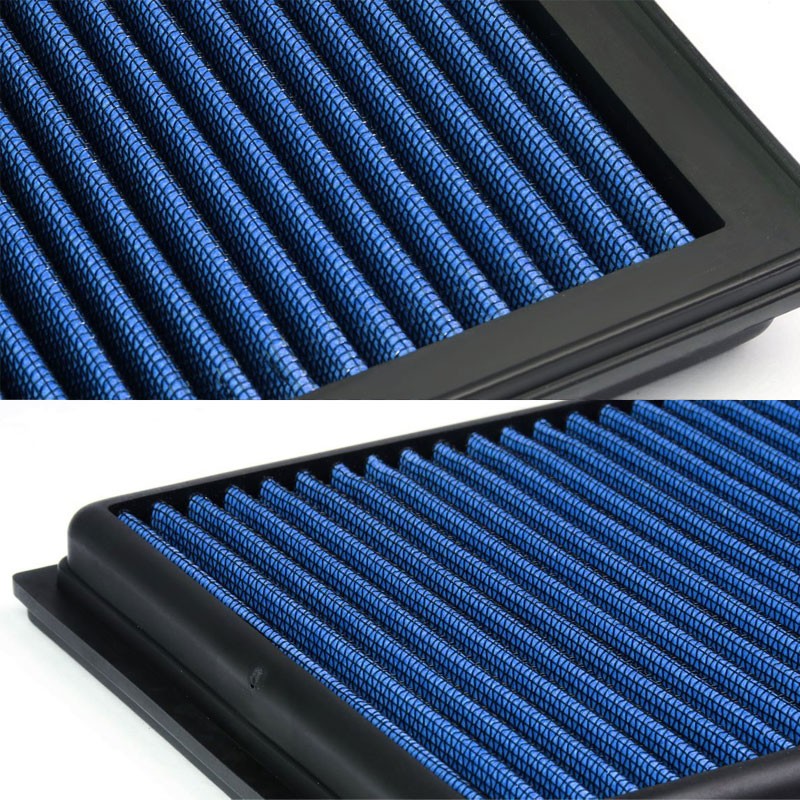 Blue Performance Washable/Reusable Airbox DropIn Panel Air Filter For 09-13 FX50-Performance-BuildFastCar