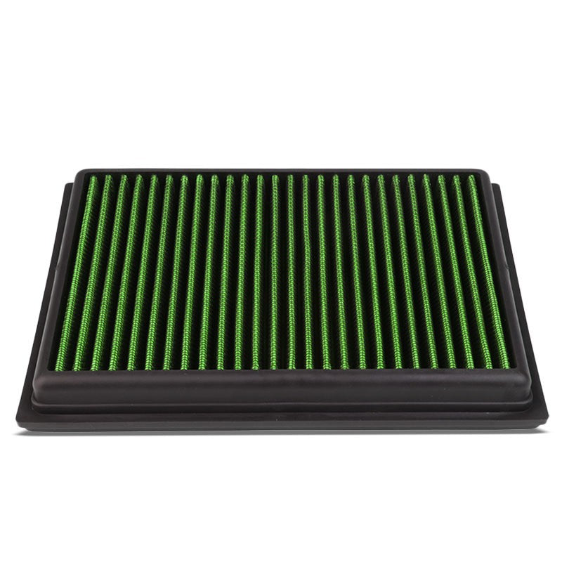 Green Performance Washable/Reuse Airbox Drop-In Panel Air Filter For 11-17 Juke-Performance-BuildFastCar