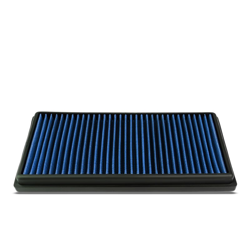 Blue High Flow Washable/Reuse Drop-In Panel Air Filter For 07-11 CLS63 AMG 6.3L-Performance-BuildFastCar