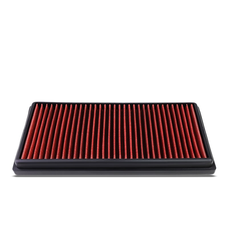 Red Performance Washable Airbox Drop-In Panel Air Filter For 09-12 SL63 AMG 6.3L-Performance-BuildFastCar