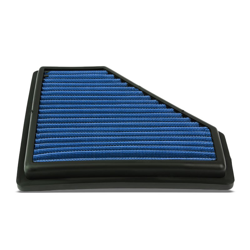 Blue High Flow Washable/Reusable Drop-In Panel Air Filter For 08-11 Focus 2.0L-Performance-BuildFastCar
