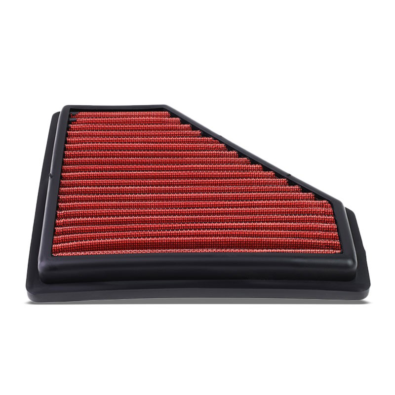 Red Performance Washable Airbox Drop-In Panel Air Filter For 08-11 Focus 2.0L-Performance-BuildFastCar