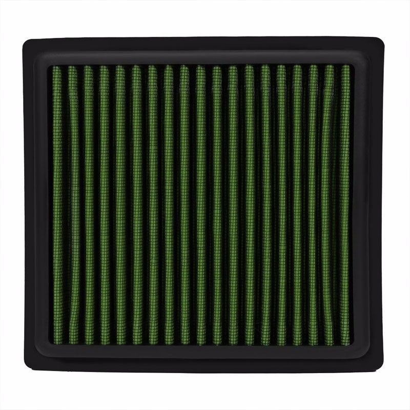 Reusable Green High Flow Drop-In Panel Air Filter For Infiniti 08-13 G37 3.7L-Performance-BuildFastCar