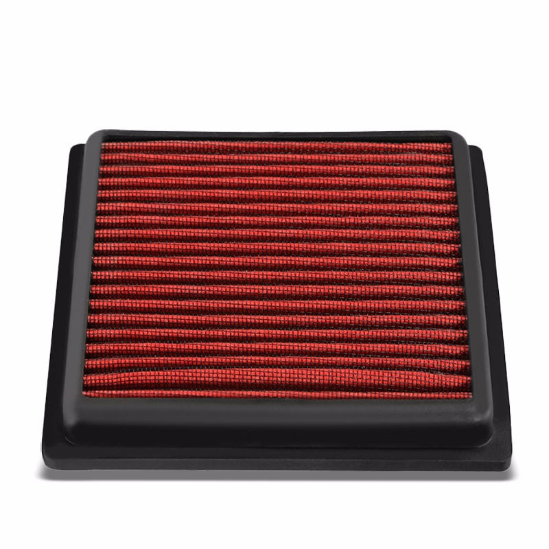 Reusable Red High Flow Drop-In Panel Air Filter For Infiniti 08-13 G37 3.7L-Performance-BuildFastCar