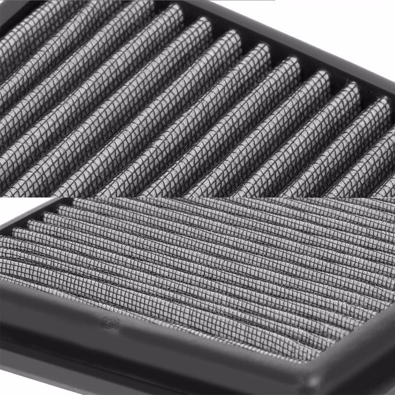Reusable Silver High Flow Drop-In Panel Air Filter For Infiniti 08-13 G37 3.7L-Performance-BuildFastCar