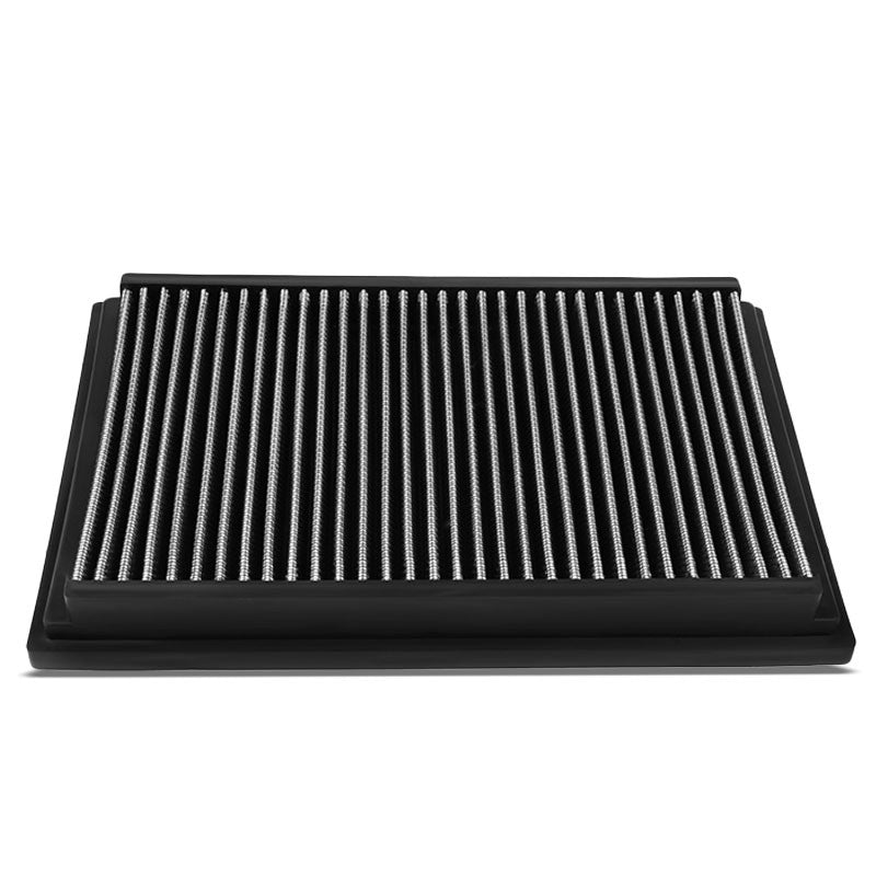 Silver High Flow Washable/Reusable Drop-In Panel Air Filter For 07-15 Mazda 5-Performance-BuildFastCar