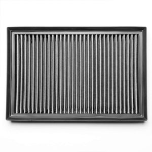 Silver High Flow Washable/Reusable Drop-In Panel Air Filter For 07-15 Mazda 5-Performance-BuildFastCar