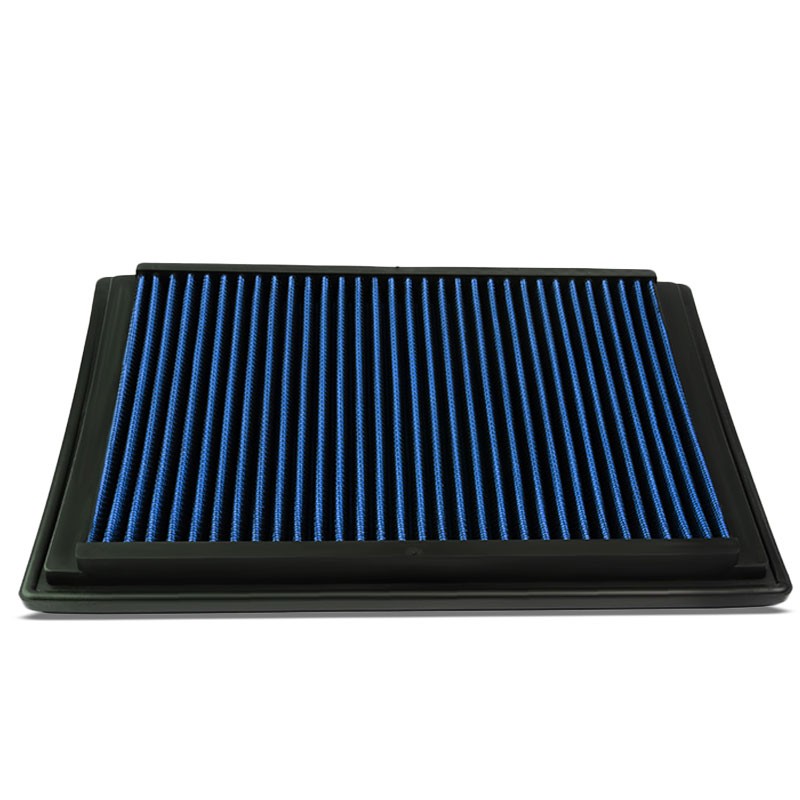 Blue High Flow Washable/Reusable Drop-In Panel Air Filter For 04-08 F-150 5.4L-Performance-BuildFastCar