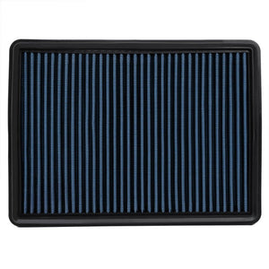 Reusable Blue High Flow Drop-In Panel Air Filter For Jeep 05-10 Grand Cherokee-Performance-BuildFastCar