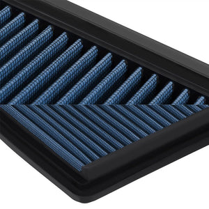 Reusable Blue High Flow Drop-In Panel Air Filter For Jeep 05-10 Grand Cherokee-Performance-BuildFastCar