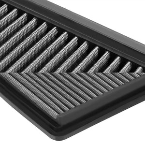 Reusable Silver High Flow Drop-In Panel Air Filter For Jeep 05-10 Grand Cherokee-Performance-BuildFastCar