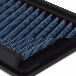Wash/Reusable Blue High Flow Drop-In Panel Air Filter For BMW 01-06 330Ci 3.0L-Performance-BuildFastCar